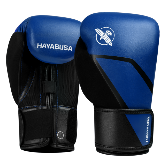 Hayabusa E1 Kids Bokshandschoenen – Blauw/Zwart – Training & Sparring
