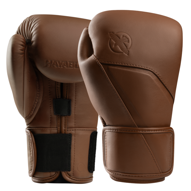 Hayabusa E1 Leather Bokshandschoenen – Sienna Brown – Training & Sparring