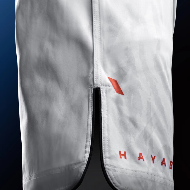 Hayabusa Apex Vantage Fightshort Heren Mid-Thigh – Ash White