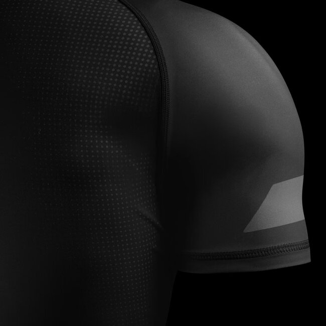 Hayabusa Apex Core Rashguard Heren Korte Mouw – Zwart