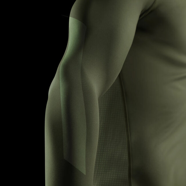 Hayabusa Apex Core Rashguard Heren Lange Mouw – Groen