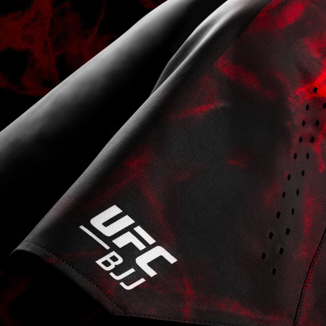 Hayabusa UFC BJJ Grappling Short Heren – Zwart/Rood