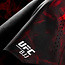 Hayabusa UFC BJJ Grappling Short Heren – Zwart/Rood