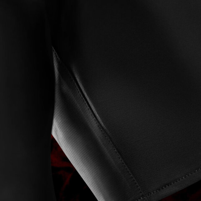 Hayabusa UFC BJJ Grappling Short Heren – Zwart/Rood