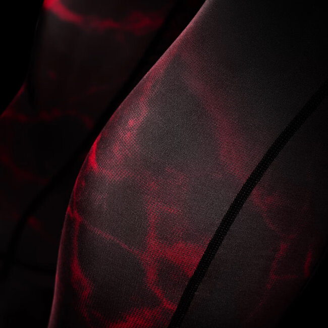 Hayabusa UFC BJJ Spats Heren – Zwart/Rood