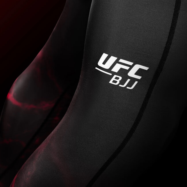Hayabusa UFC BJJ Spats Heren – Zwart/Rood