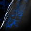 Hayabusa UFC BJJ Grappling Short Heren – Zwart/Blauw