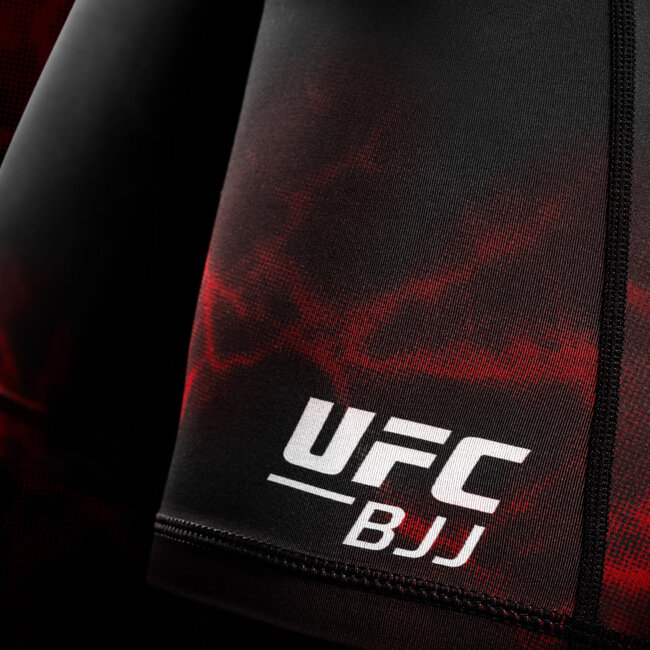 Hayabusa UFC BJJ Vale Tudo Short Heren – Zwart/Rood