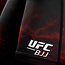 Hayabusa UFC BJJ Vale Tudo Short Heren – Zwart/Rood