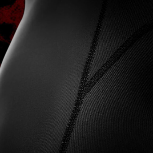 Hayabusa UFC BJJ Vale Tudo Short Heren – Zwart/Rood