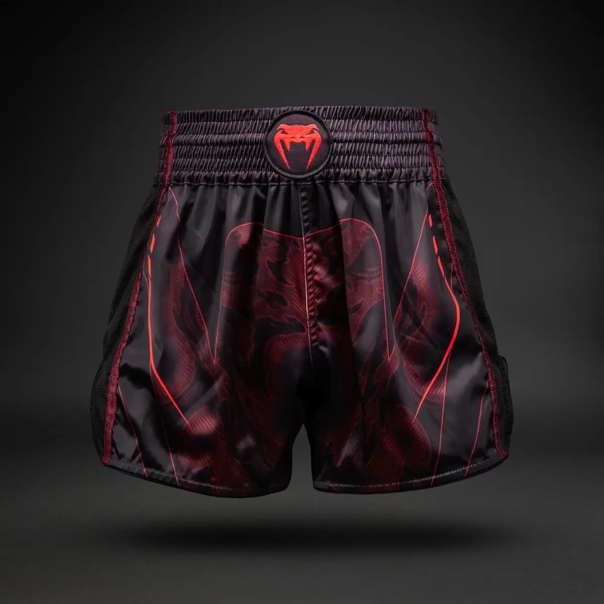 Venum Spectre short de Muay Thaï – noir/rouge
