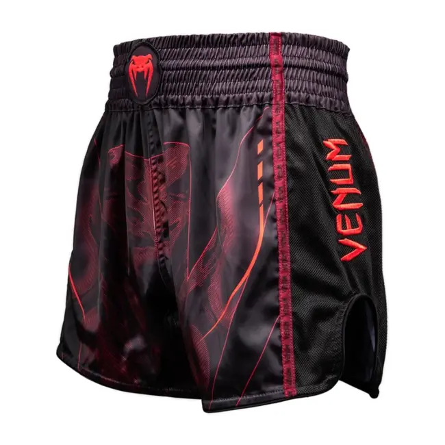 Venum Spectre Muay Thai Short – Zwart/Rood