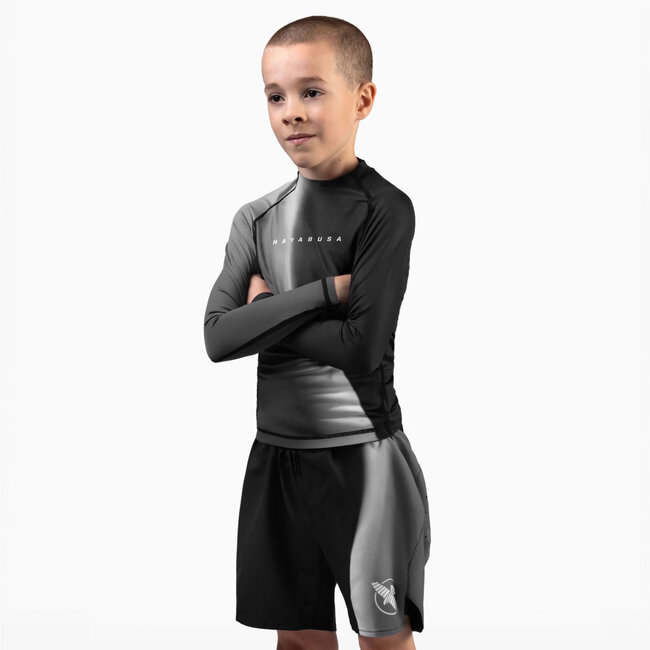 Hayabusa Apex Nova Grappling Short Jeugd – Nightfall Black