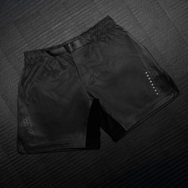 Hayabusa Apex Core Fightshort Heren Mid-Thigh – Zwart