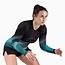 Hayabusa Apex Nova Rashguard Dames Lange Mouw – Aurora Teal
