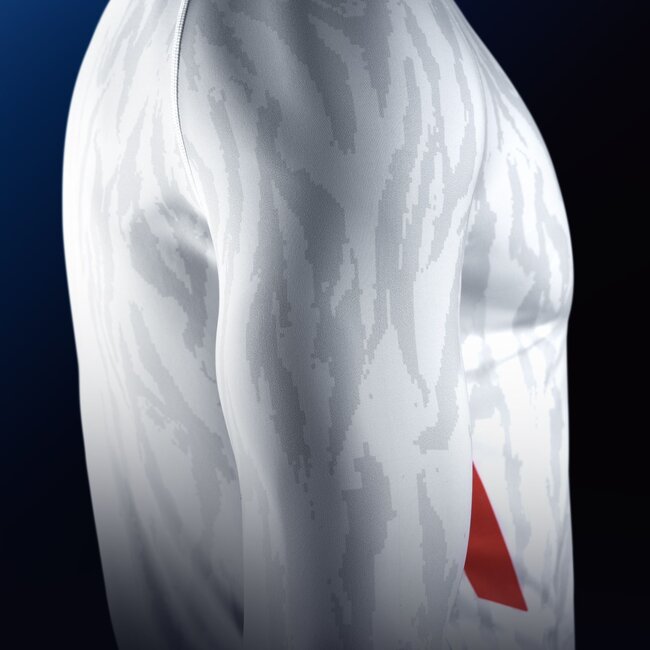 Hayabusa Apex Vantage Rashguard Heren Lange Mouw – Ash White