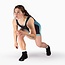 Hayabusa Surge Worstelsinglet Dames – Subzero