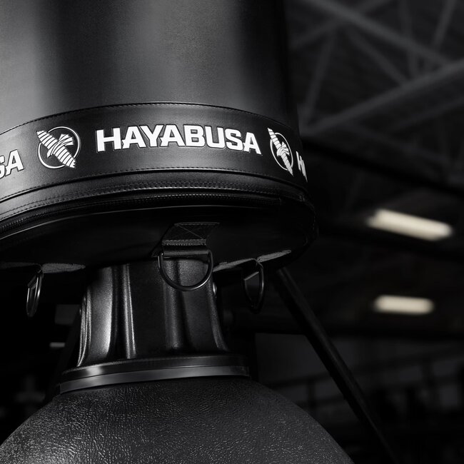 Hayabusa Quick Swap Vrijstaande Bokszak met Voet – Zwart