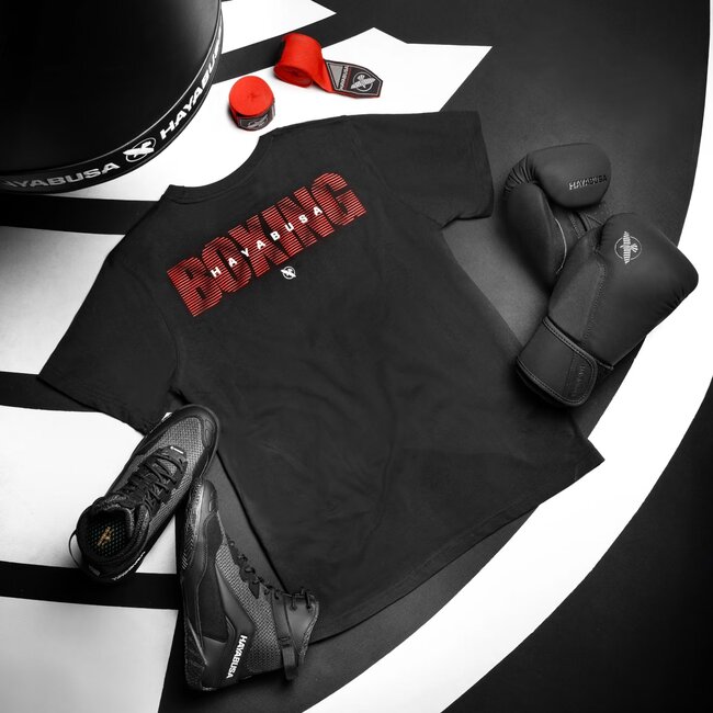 Hayabusa Boxing Discipline T-shirt Unisex – Zwart