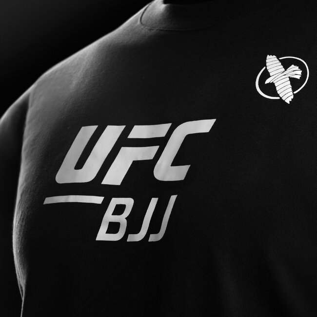 Hayabusa UFC BJJ T-shirt Unisex – Zwart