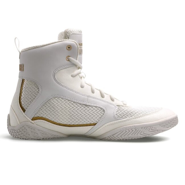 Hayabusa Mayweather Champ Boksschoenen – Wit/Goud