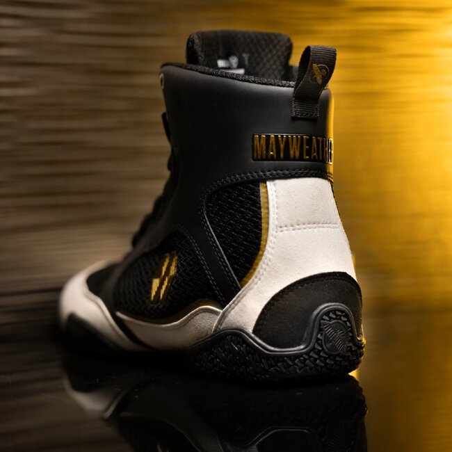 Hayabusa Mayweather Champ Boksschoenen – Zwart/Goud