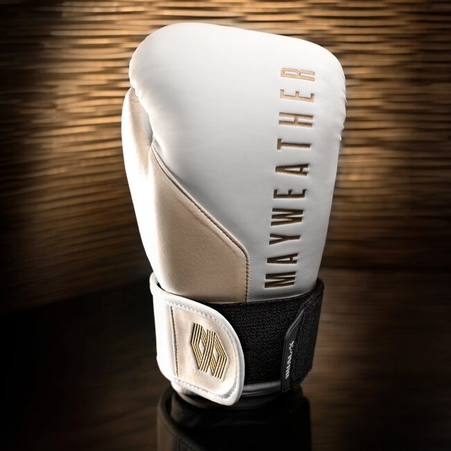 Hayabusa Mayweather Champ Bokshandschoenen – Wit/Goud