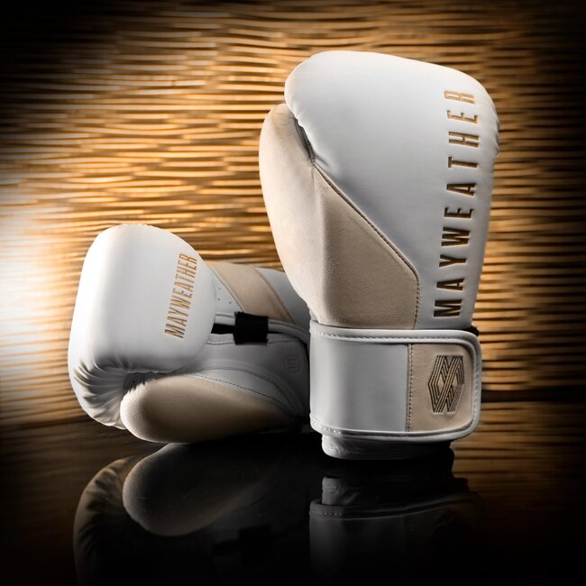 Hayabusa Mayweather Champ Bokshandschoenen – Wit/Goud