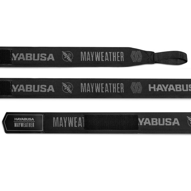 Hayabusa Mayweather Stretch Bandages 180 inch – Zwart/Grijs