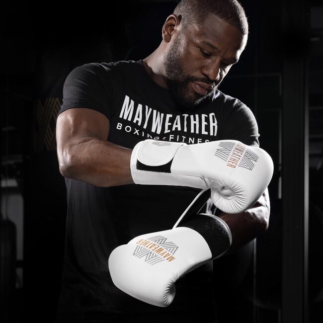 Hayabusa Mayweather Core Bokshandschoenen – Wit/Goud