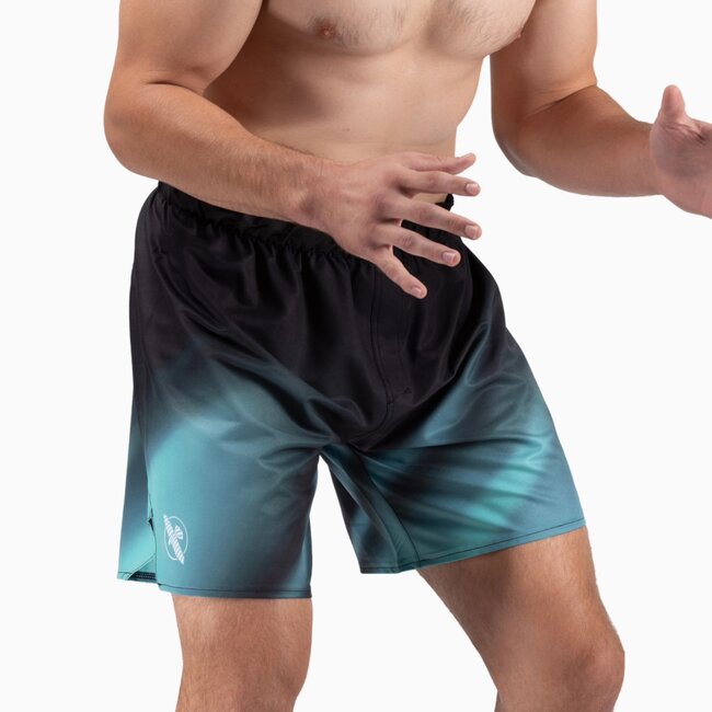 Hayabusa Apex Nova Lightweight Fightshort Heren – Aurora Teal