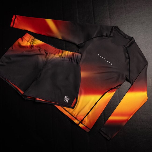 Hayabusa Apex Nova Lightweight Fightshort Dames – Sunburst Orange