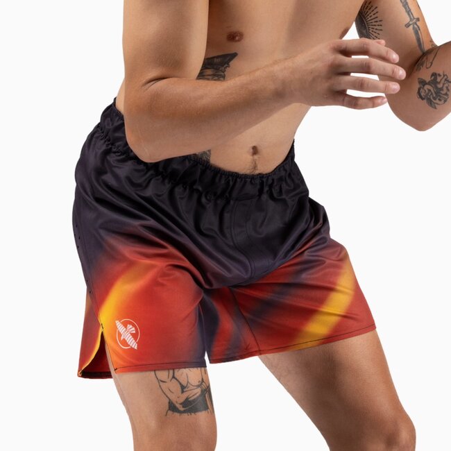 Hayabusa Apex Nova Lightweight Fightshort Heren – Sunburst Orange