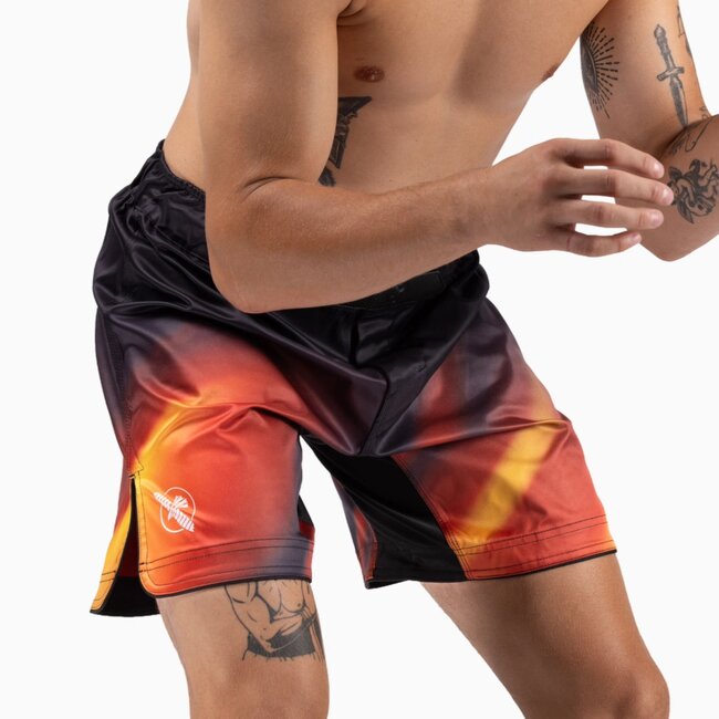 Hayabusa Apex Nova 3/4 Thigh Fightshort Heren – Sunburst Orange