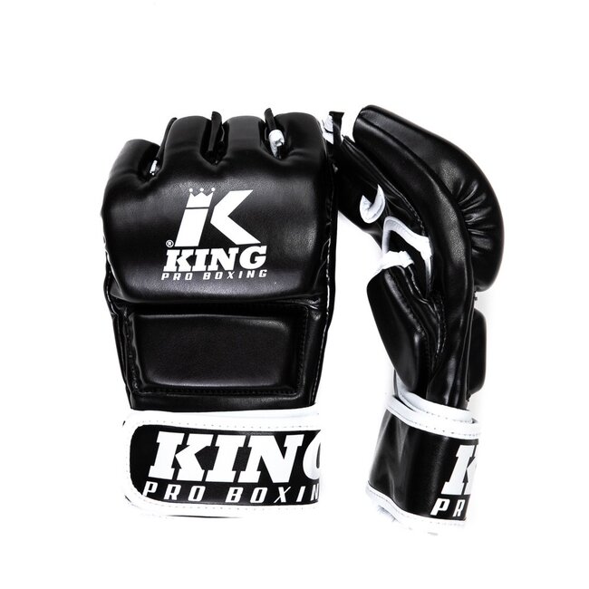 King Pro Boxing KPB Revo 1 MMA-handschoenen – Zwart/Wit