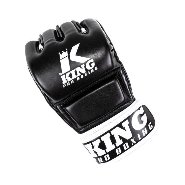 King Pro Boxing KPB Revo 1 MMA-handschoenen – Zwart/Wit