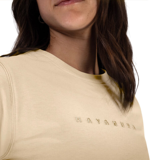 Hayabusa Essential T-shirt Korte Mouw Unisex – Sandstone Beige