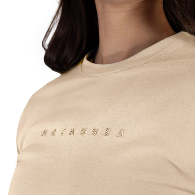 Hayabusa Essential T-shirt Lange Mouw Unisex – Sandstone Beige