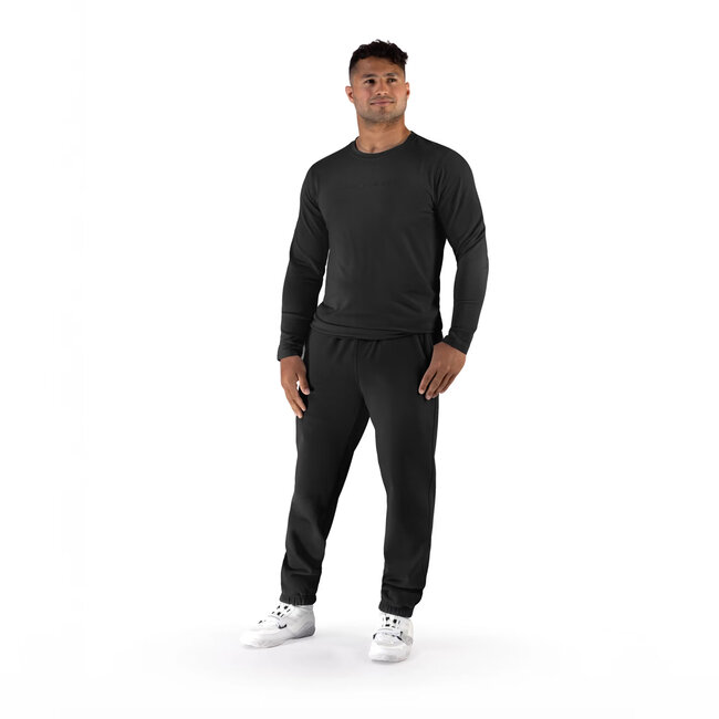 Hayabusa Essential T-shirt Lange Mouw Unisex – Eclipse Black