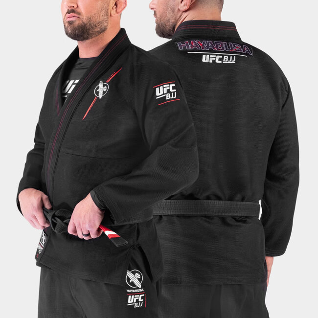Hayabusa UFC BJJ Lightweight Gi-jas Heren – Zwart