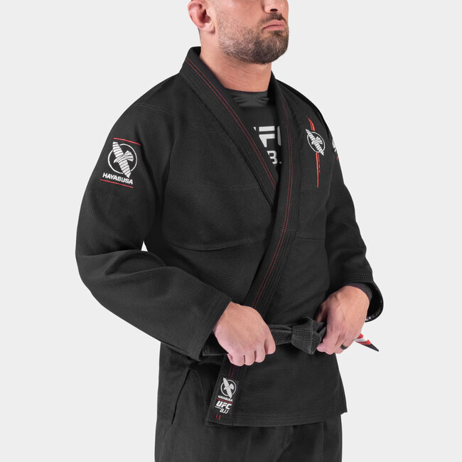 Hayabusa UFC BJJ Lightweight Gi-jas Heren – Zwart