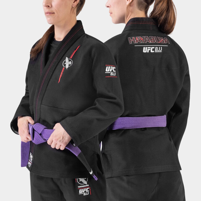 Hayabusa UFC BJJ Lightweight Gi-jas Dames – Zwart