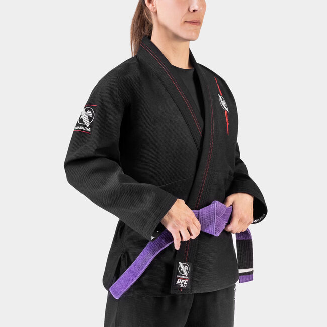 Hayabusa UFC BJJ Lightweight Gi-jas Dames – Zwart