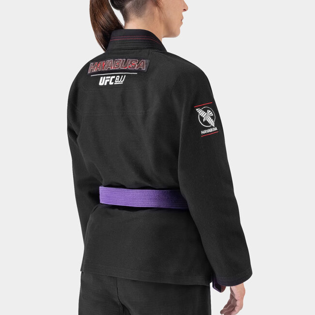 Hayabusa UFC BJJ Lightweight Gi-jas Dames – Zwart
