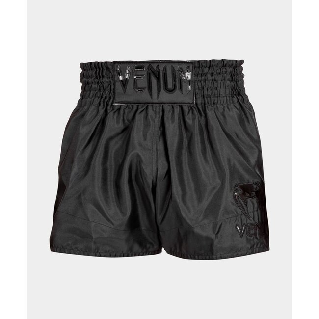 Venum MUAY THAI SHORTS CLASSIC - ZWART/ZWART