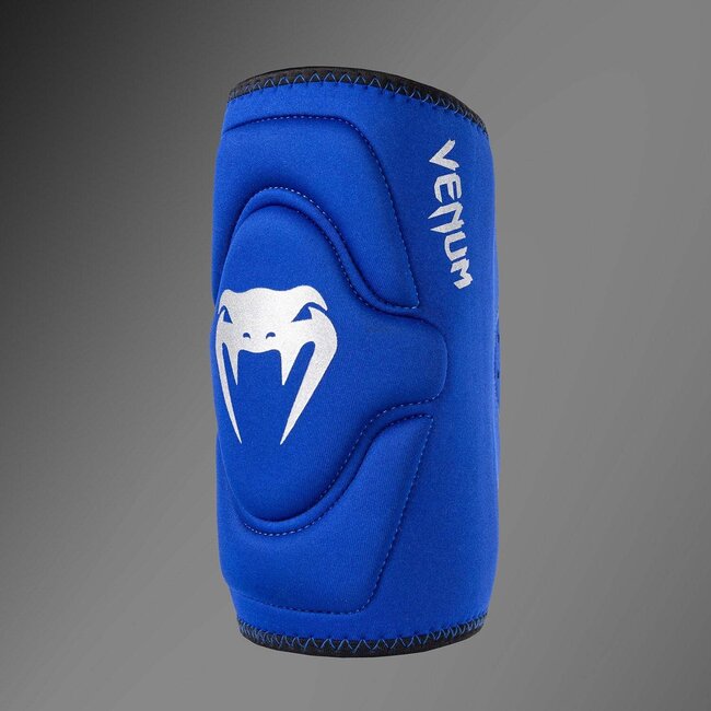 Venum Kontact Kniebeschermers – Royal Blue/Zilver