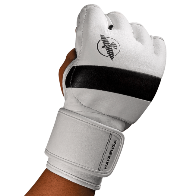 Hayabusa T3 4oz MMA Handschoenen – Wit/Zwart