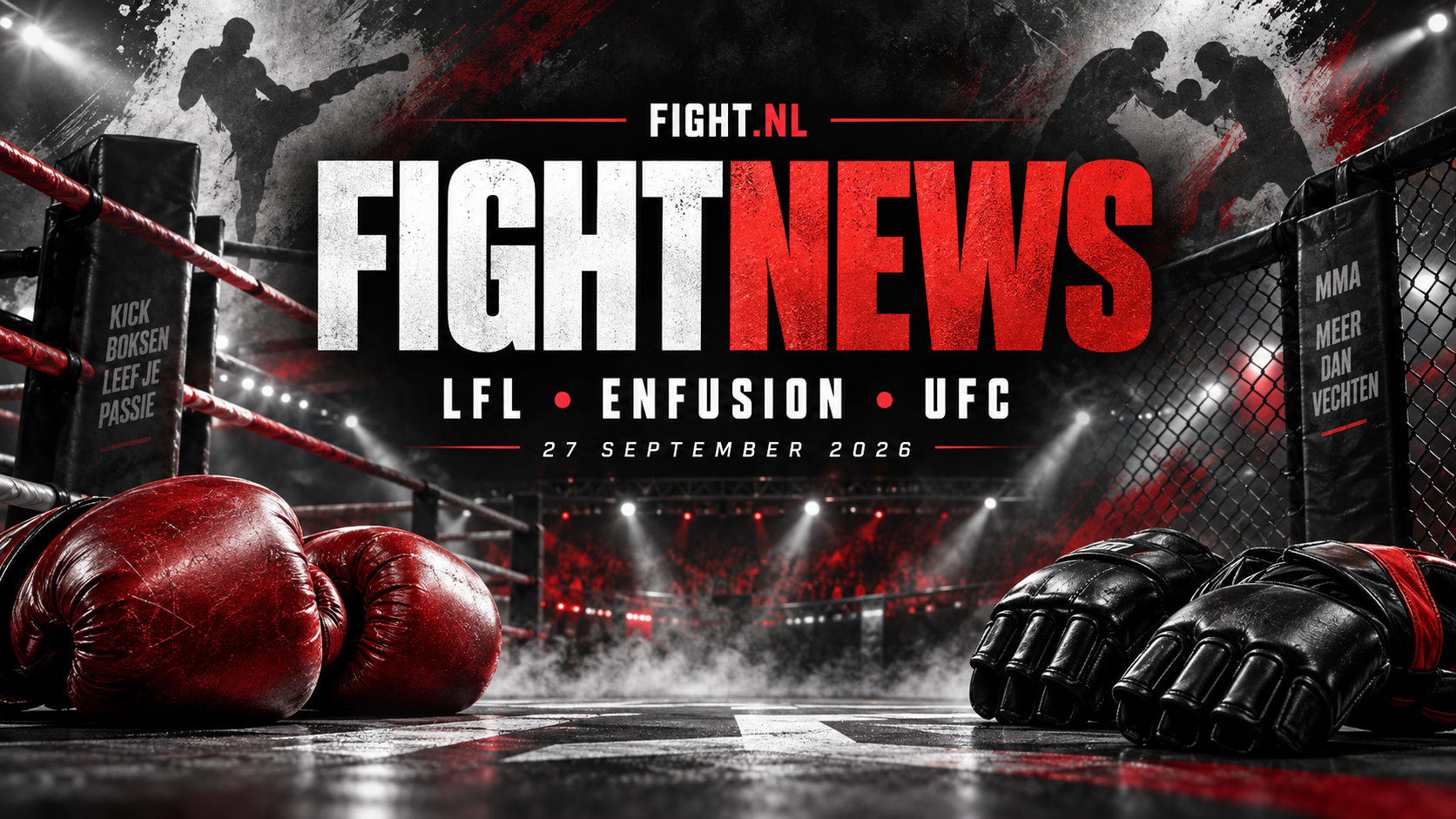 Fightnews: LFL 24, Enfusion en UFC — 27 september 2026