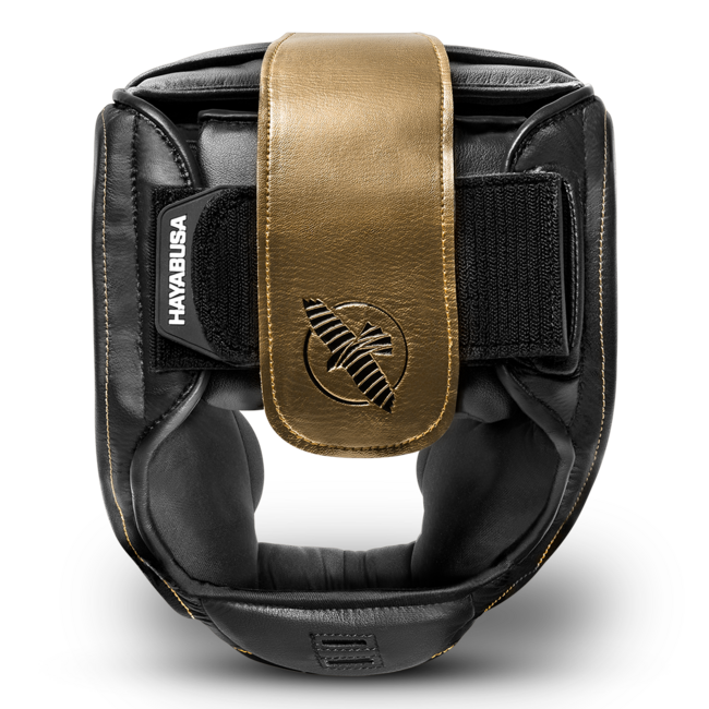 Hayabusa T3 MMA Headgear – Zwart/Goud