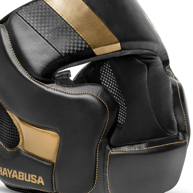 Hayabusa T3 MMA Headgear – Zwart/Goud